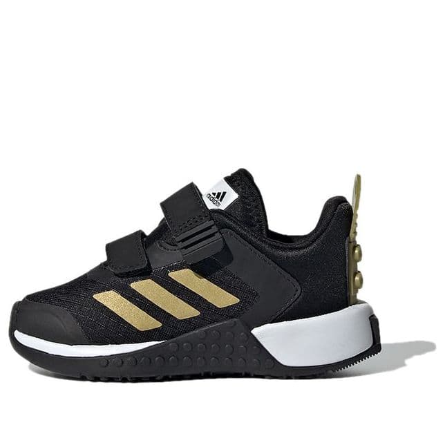 adidas Sport x LEGO (Black Gold Metallic) - Infant Shoes