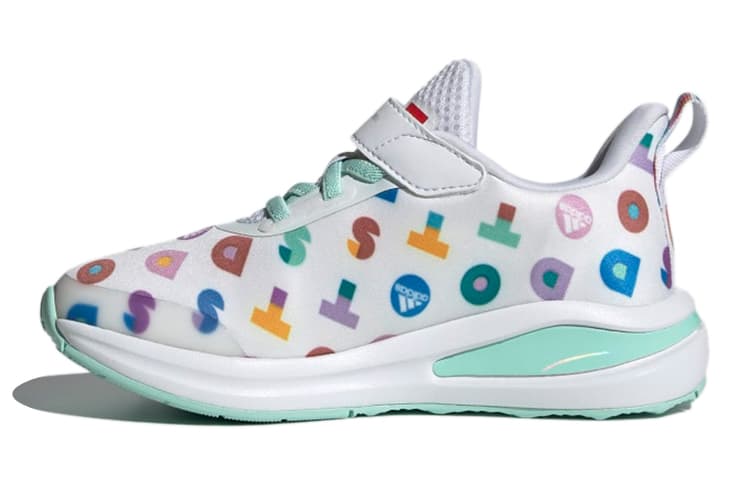 adidas FortaRun Little Kid x LEGO (DOTS - White) - Kids' Shoes