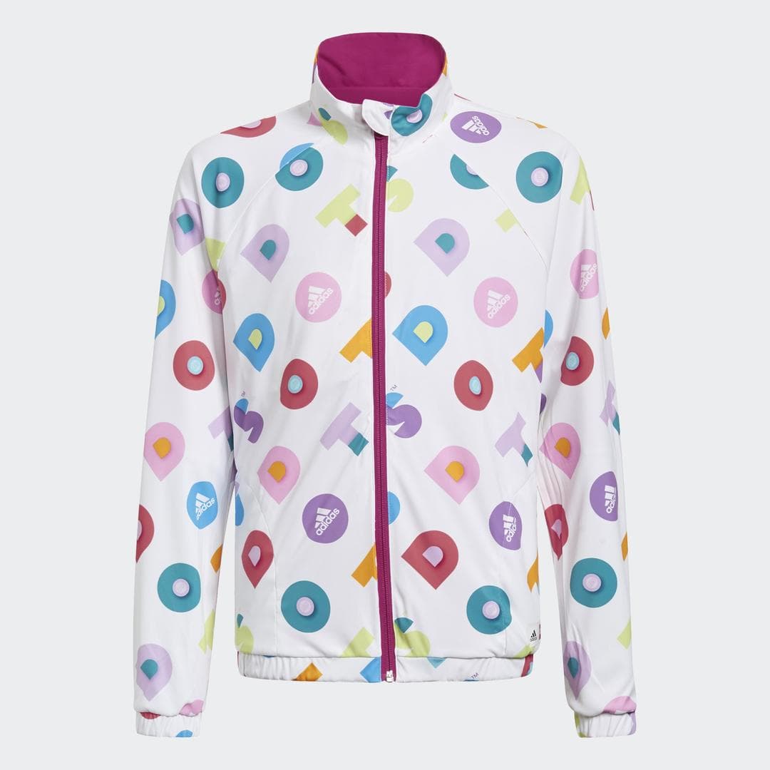 adidas x LEGO DOTS Real Magenta Reversible Windbreaker