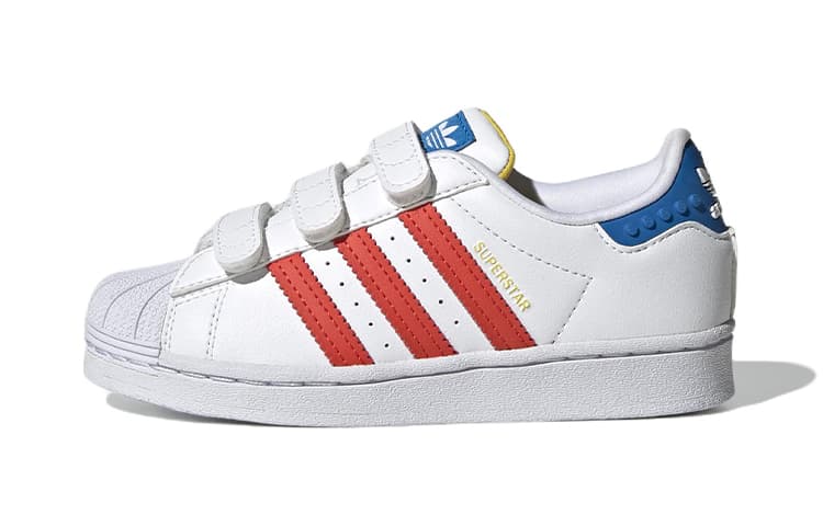 adidas Superstar J x LEGO (White Pantone) - Kids' Shoes