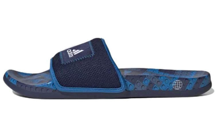 adidas Adilette Comfort Slide x LEGO (Dark Blue) - Men's Slides