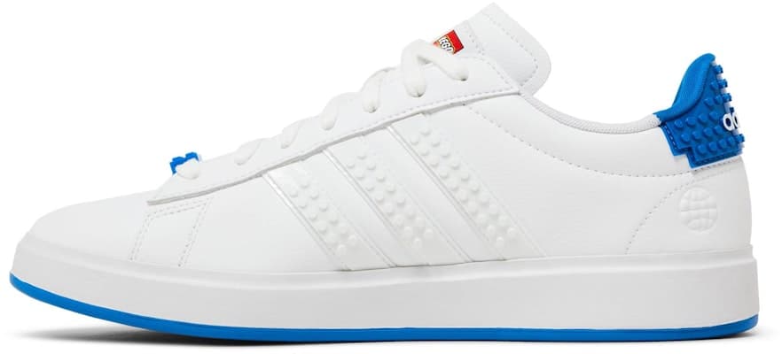 adidas Grand Court 2.0 x LEGO (White Shock Blue) - Men's Shoes