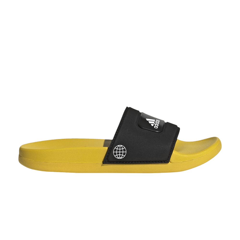 adidas Adilette Comfort Slide J x LEGO (Equipment Yellow) - Kids' Slides