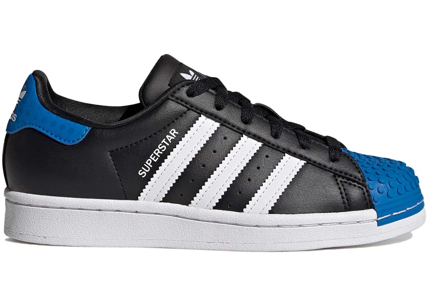 adidas Originals Superstar x LEGO (Core Black Blue) - Kids' Shoes