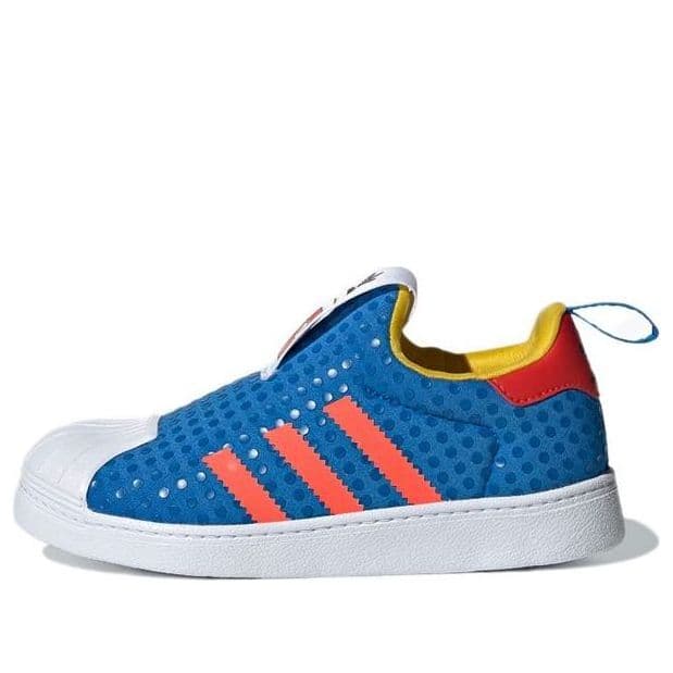 adidas Superstar 360 J x LEGO (Shock Blue) - Kids' Shoes