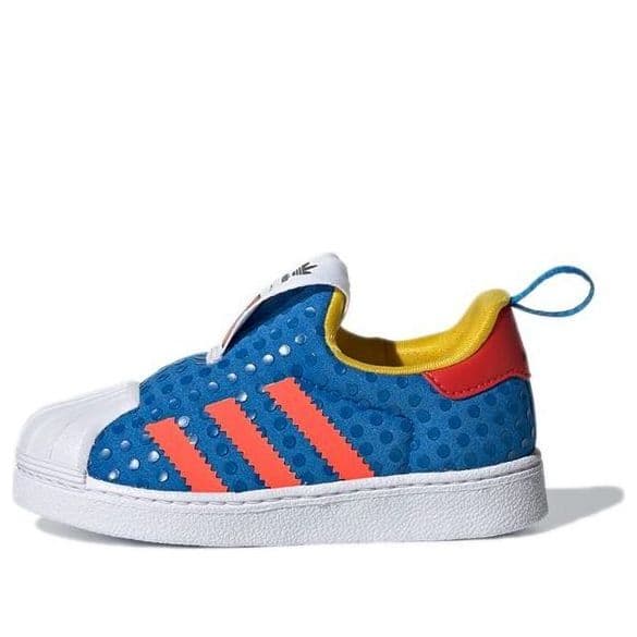 adidas Superstar 360 I x LEGO (Shock Blue) - Infant Shoes