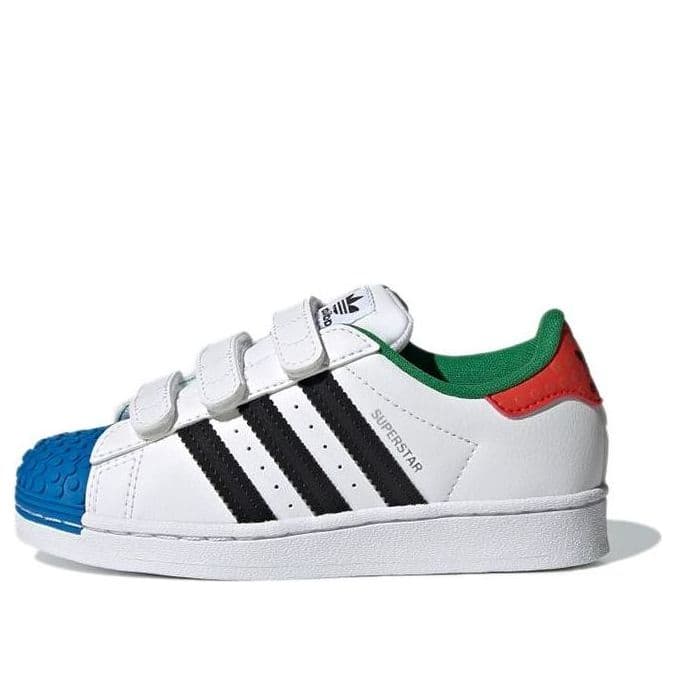 adidas Superstar CF J x LEGO (White Red Blue) - Kids' Shoes