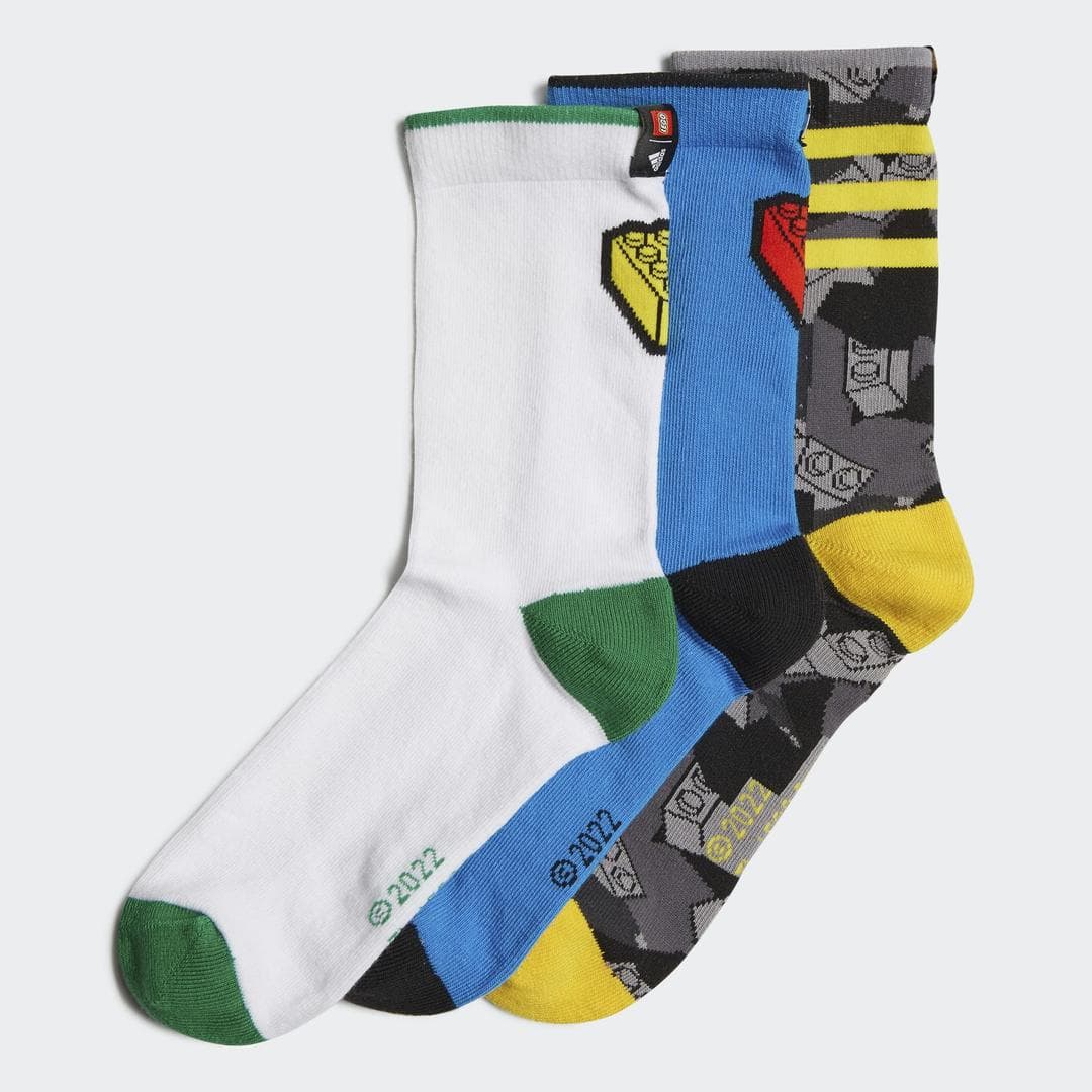 adidas x Classic LEGO Multi-Color Socks 3 Pairs