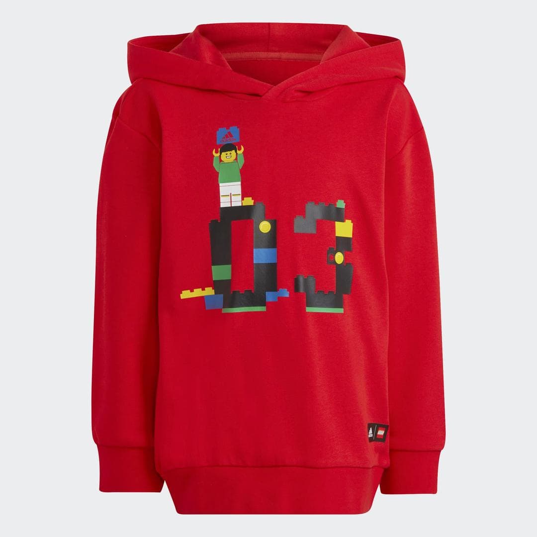 adidas x Classic LEGO Red Hoodie