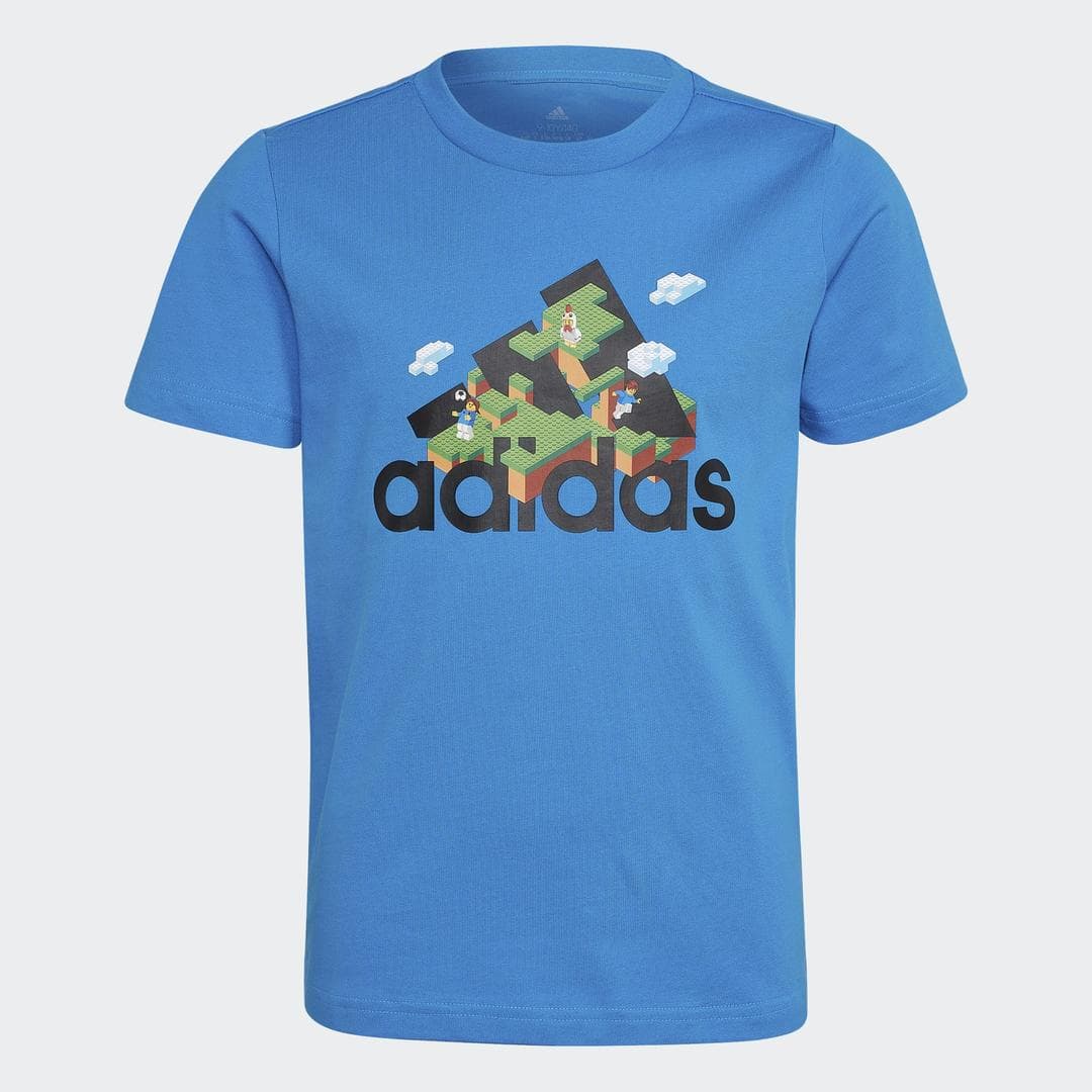 adidas x LEGO Blue Graphic T-Shirt