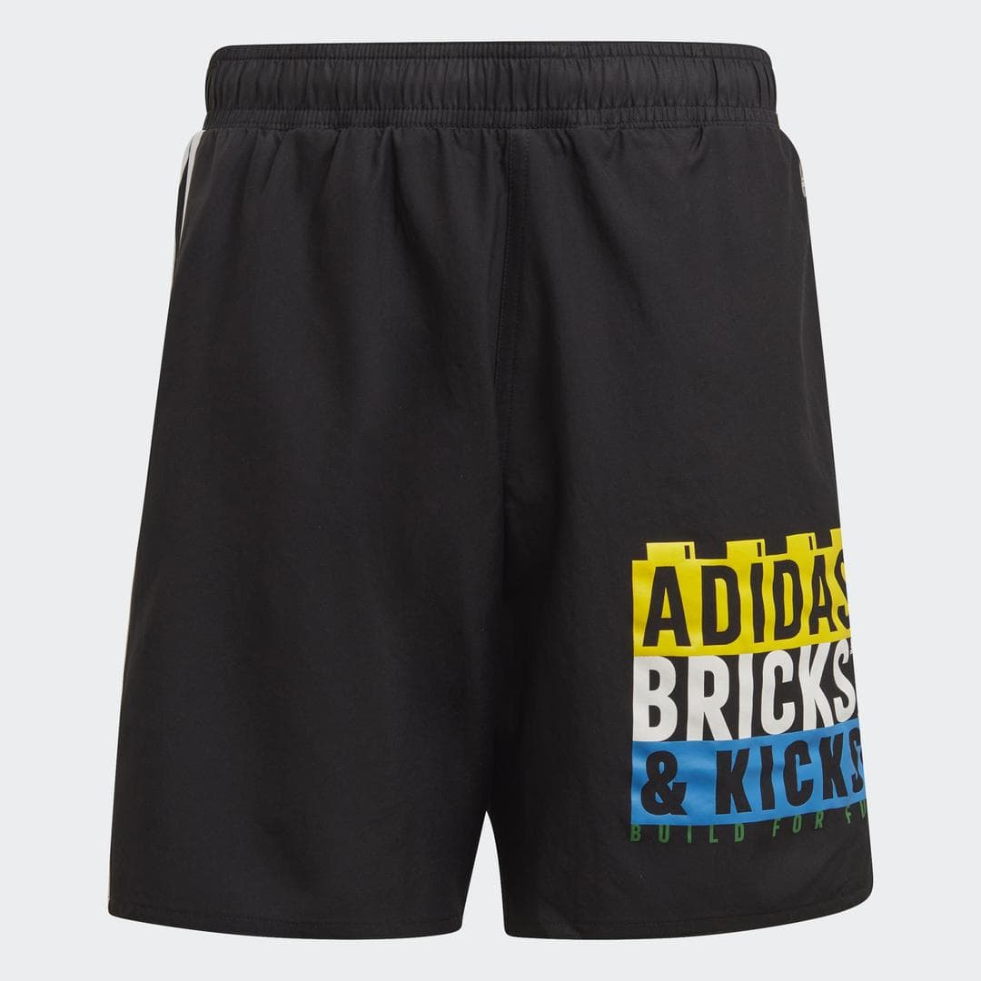 adidas x LEGO Black Swim Shorts