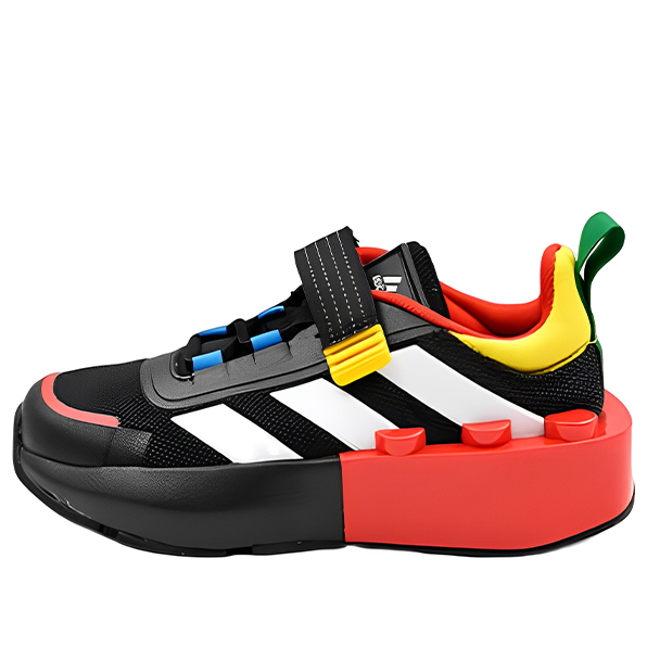 adidas Tech Runner EL x LEGO (Core Black Red) - Kids' Shoes