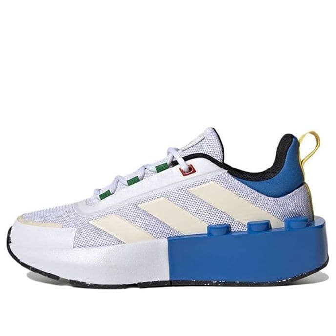 adidas Tech Runner x LEGO (White Shock Blue) - Kids' Shoes