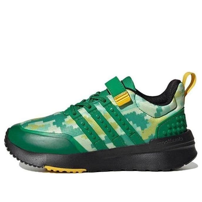 adidas Racer TR21 EL x LEGO (Digi Camo - Green) - Kids' Shoes