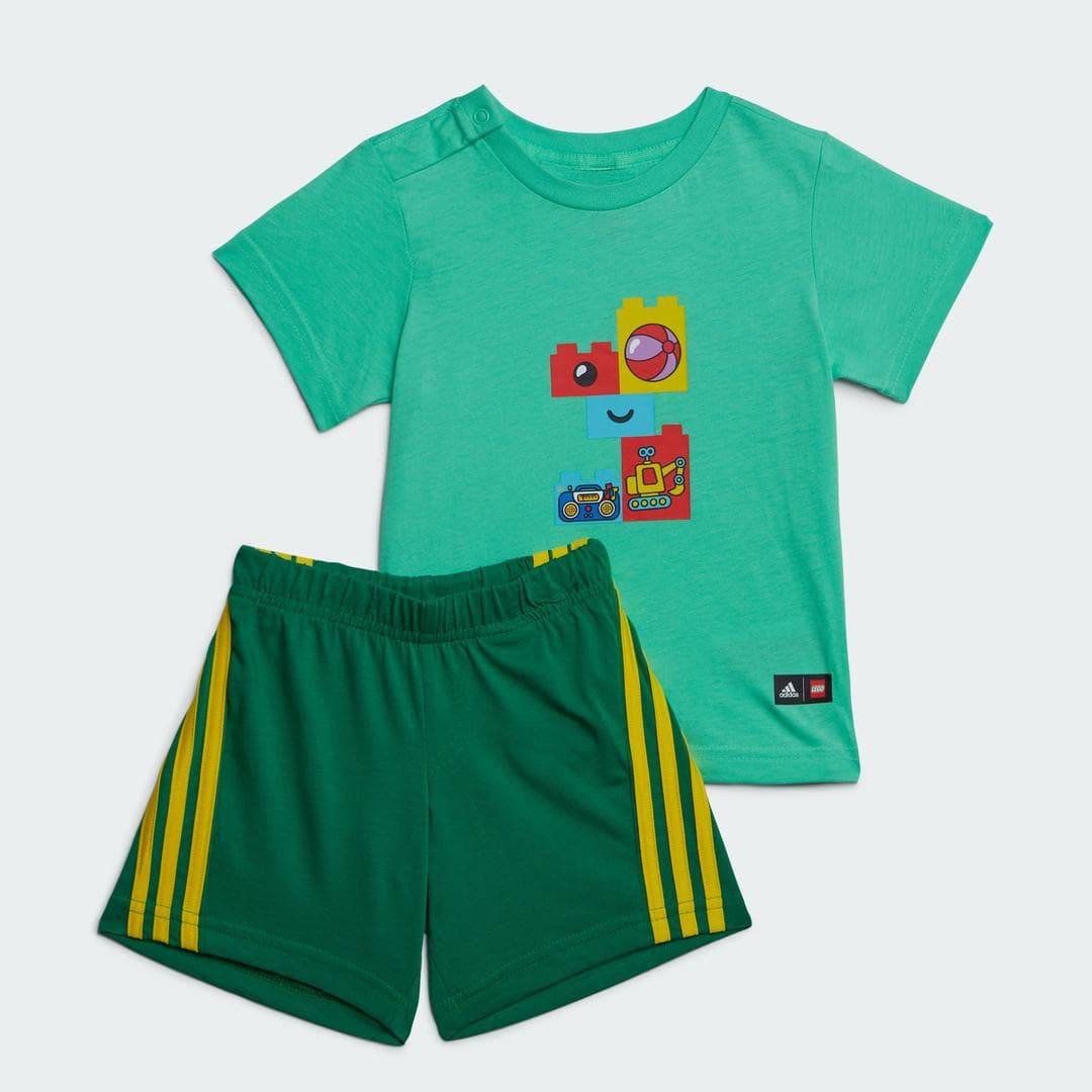 adidas x LEGO Play T-Shirt and Shorts Set