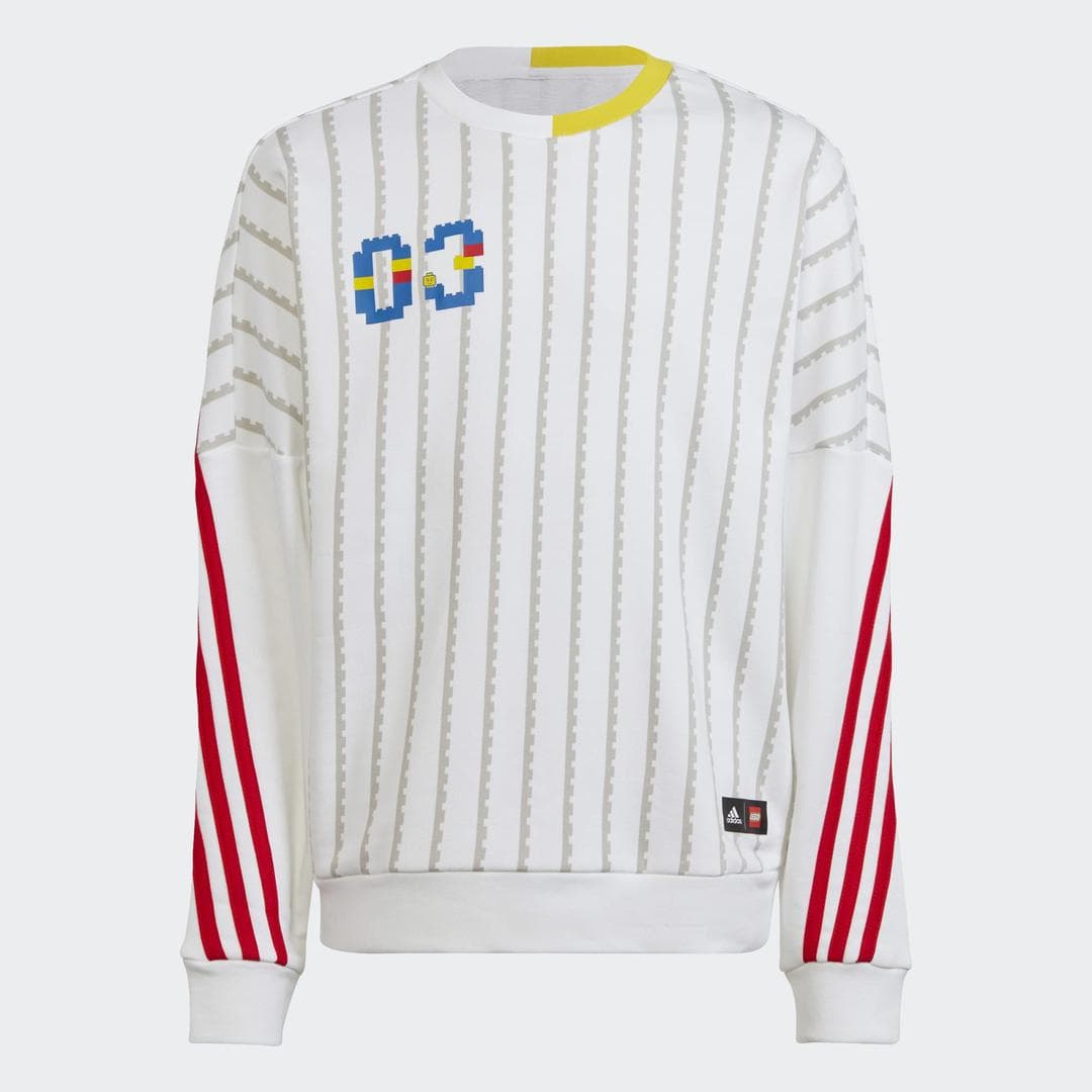 adidas x Classic LEGO White Crewneck Sweatshirt
