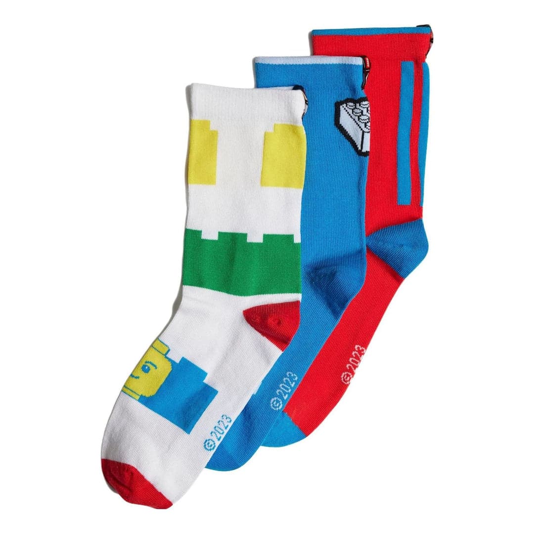adidas x Classic LEGO Multi-Color Socks 3 Pairs