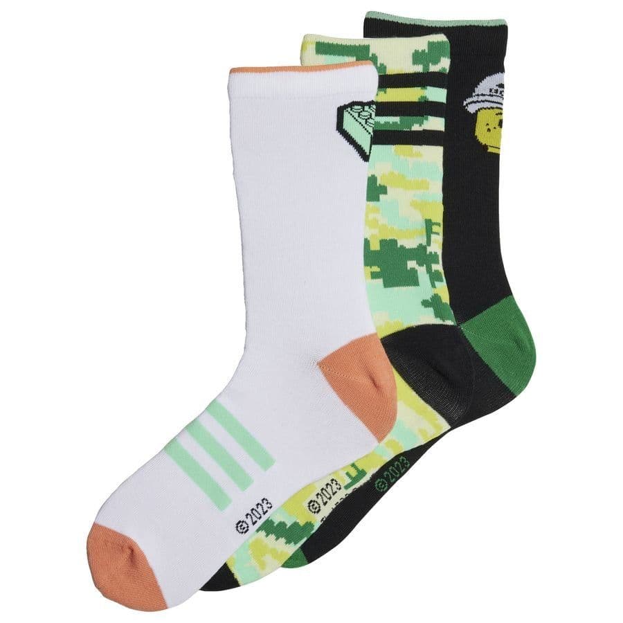 adidas x LEGO Play Multi-Color Socks 3 Pairs