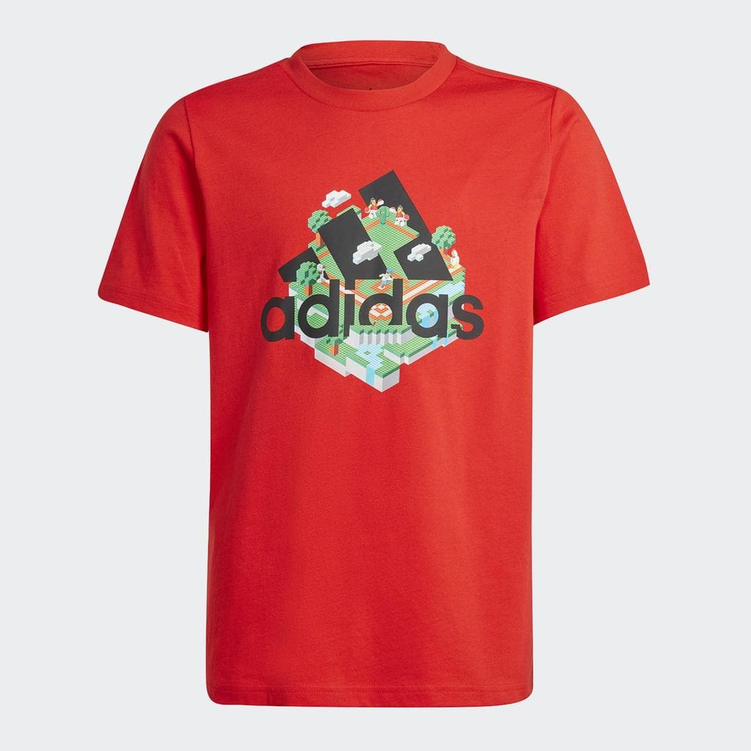 adidas x LEGO Red Graphic T-Shirt