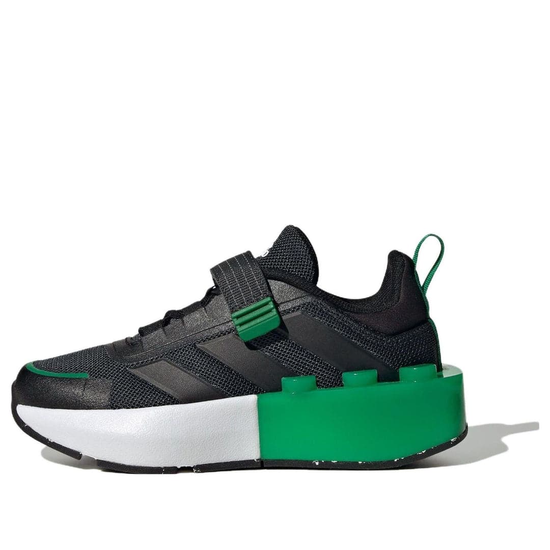 adidas Tech Runner EL x LEGO (Core Black Green) - Kids' Shoes