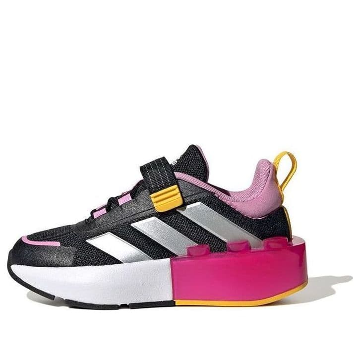 adidas Tech RNR x LEGO (Black Silver Metallic) - Kids' Shoes