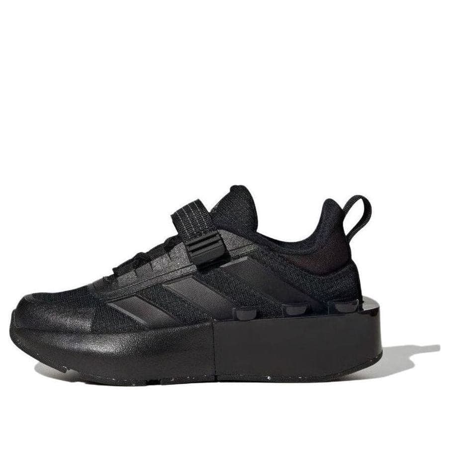 adidas Tech Runner x LEGO (Triple Black) - Kids' Shoes