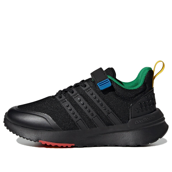 adidas Racer TR21 EL x LEGO (Core Black Green) - Kids' Shoes
