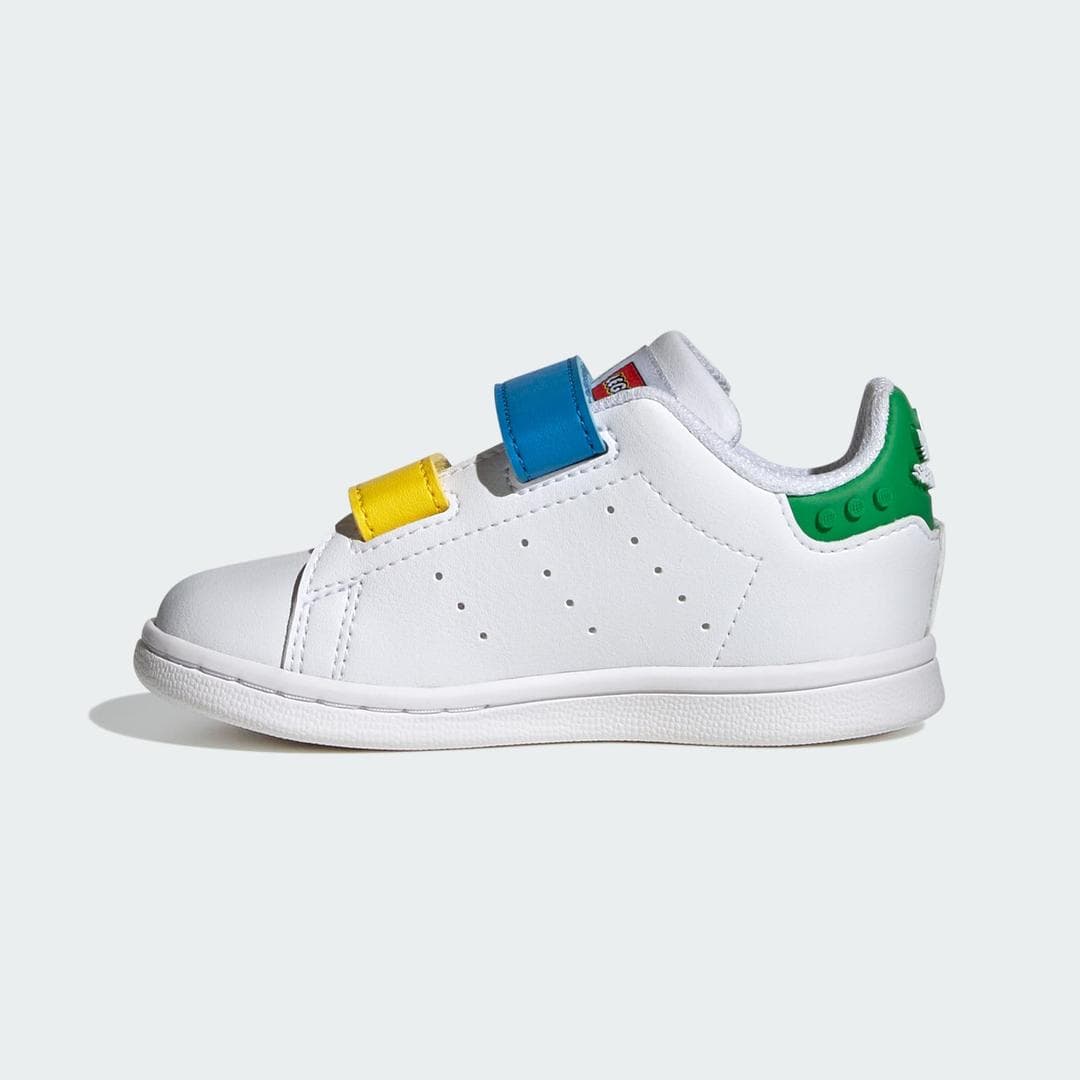 adidas Stan Smith x LEGO (Cloud White) - Infant Shoes