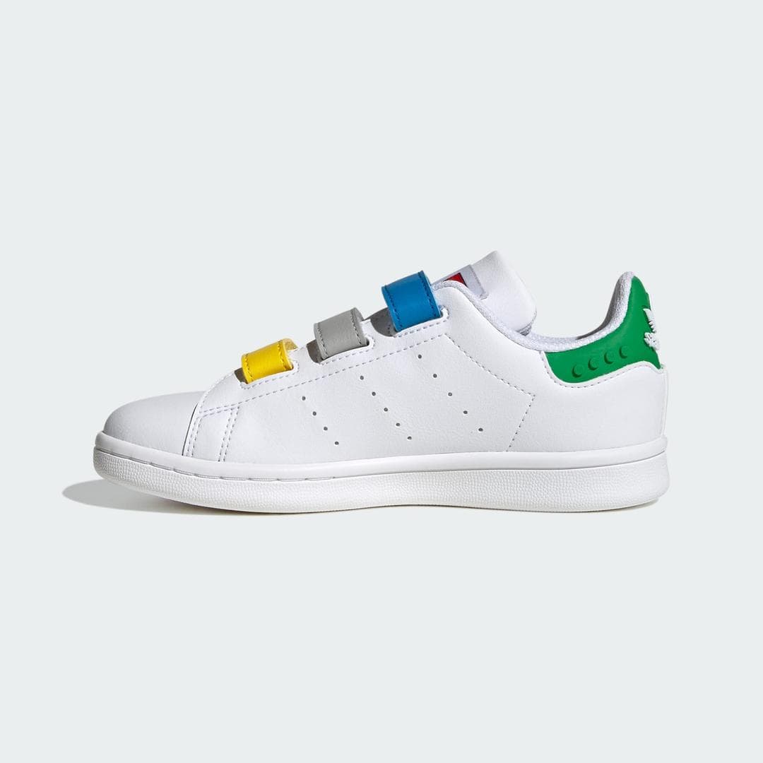 adidas Stan Smith x LEGO (Cloud White) - Kids' Shoes