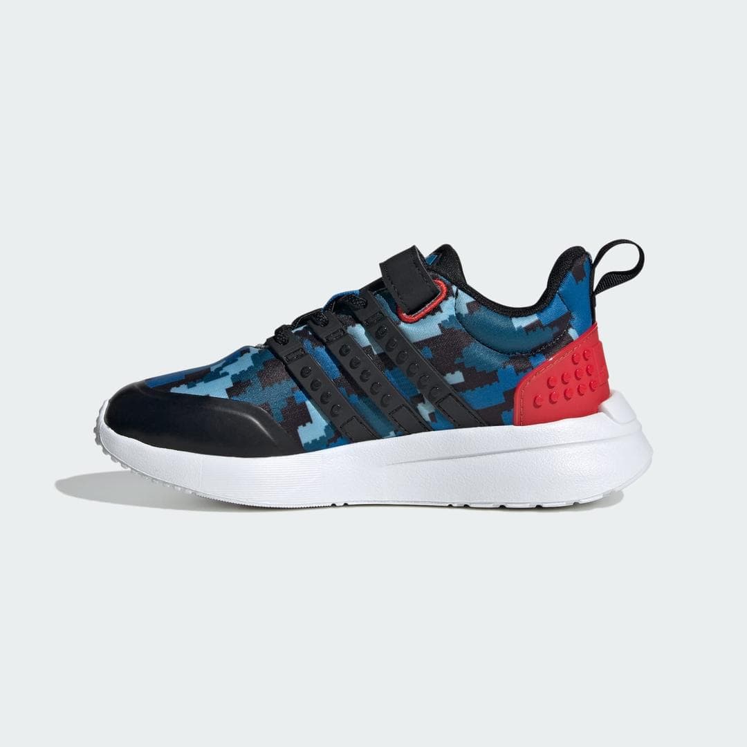 adidas Racer TR21 EL x LEGO (Blue Digi Camo) - Kids' Shoes
