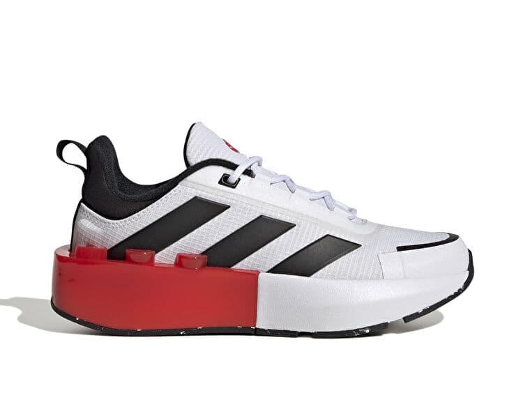 adidas Tech Runner J x LEGO (White Black Red) - Kids' Shoes