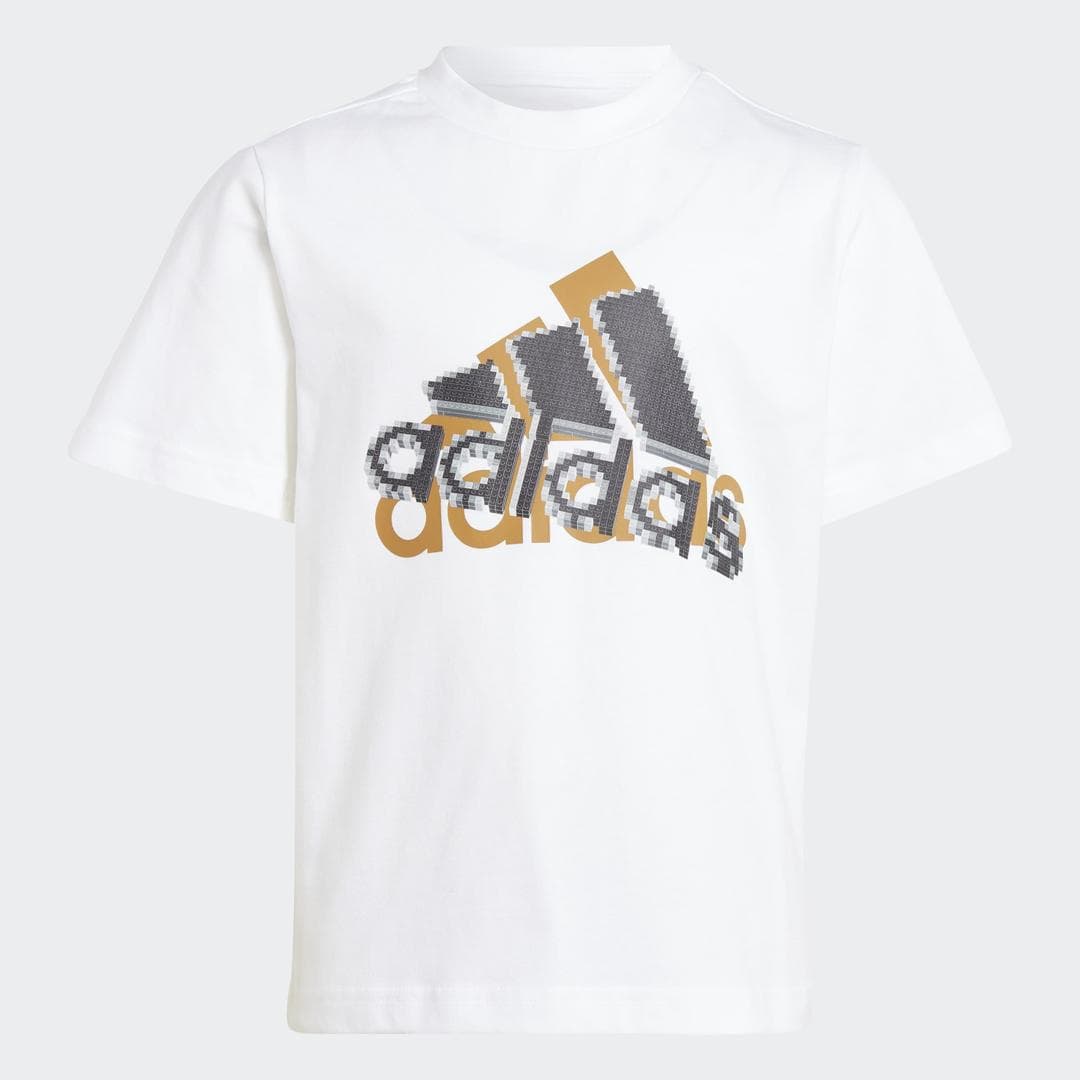 adidas x Classic LEGO White Graphic Kids' T-Shirt