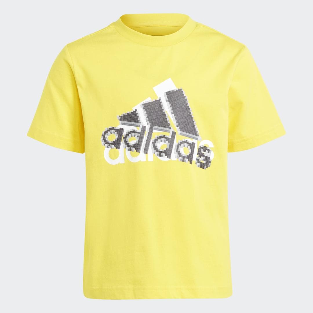 adidas x Classic LEGO Yellow Graphic Kids' T-Shirt
