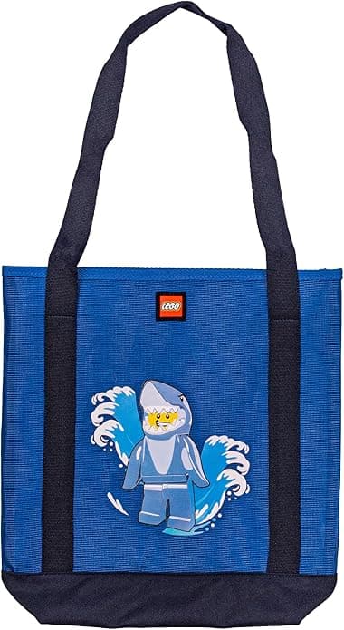 Shark Suit Guy Mesh Tote Bag